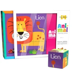 9-dijelni puzzle kocka - Životinje