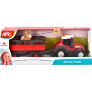 ABC Massey traktor za prijevoz životinja s konjem - Simba Toys