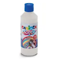 Akrilna boja 250ml bijela - Carioca