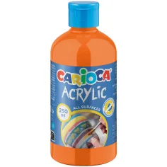 Akrilna boja narančaste boje 250 ml - Carioca