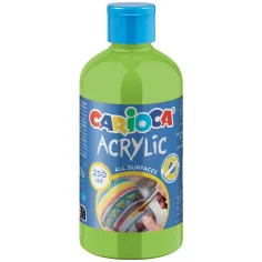 Akrilna boja, zelena, 250 ml - Carioca