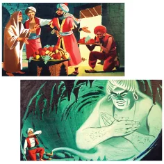 Aladin i čarobna svjetiljka dijafilm slika 2