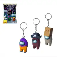 Among Us Privjesak za ključeve iznenađenje figura u vrećici raznih vrsta