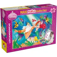 Ariel mala sirena 2 u 1, puzzle od 108 dijelova i bojanka 70x50 cm - Lisciani