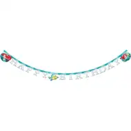 Ariel mala sirena uzorak party banner 200cm