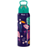 Ars Una: 3D tukan – dvoslojna metalna boca 700 ml