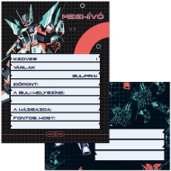 Ars Una: A.R.M.S. robotski set pozivnica, 10 kom., s kuvertama
