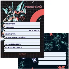 Ars Una: A.R.M.S. robotski set pozivnica, 10 kom., s kuvertama