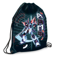 Ars Una: A.R.M.S. torba za tjelesni s motivom robota, sportska torba 32x42cm