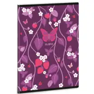 Ars Una Bloom Papillon bilježnica A/5 s dodatnim kopčama