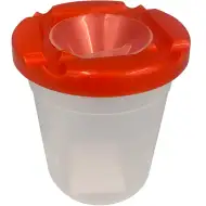 Ars Una: Čaša za pranje kistova crvene boje