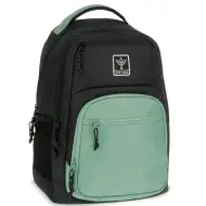 Ars Una: Celtic mentazöld-crna AU-5 školska torba, ruksak 33x49x23cm