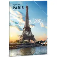 Ars Una: Cityscape of Pariz gumena mapa A/4