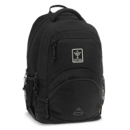 Ars Una: Cordura Black ergonomski školski ruksak 27 L
