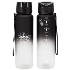 Ars Una: Crno-bijela BPA-free motivacijska boca 1000ml slika 2