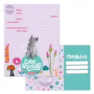 Ars Una: Cute Animals - Mačići set od 10 pozivnica s omotnicama