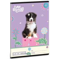 Ars Una: Cute Animals-Aussie linirana bilježnica za 2. razred A5 16-32