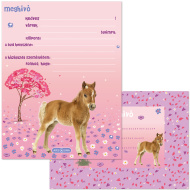 Ars Una: Cute Animals Horse – set od 10 pozivnica s kovertom