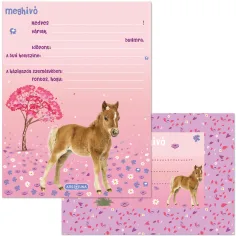 Ars Una: Cute Animals Horse – set od 10 pozivnica s kovertom