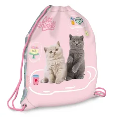 Ars Una: Cute Animals Tea Party - torba za tjelesni i sportska torba s mačkama 32x42 cm