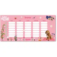 Ars Una: Cute Animals-pseći, jednostrani, dvoslojni raspored sati