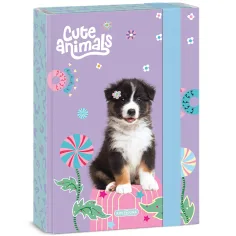 Ars Una: Cute animals - Aussie kutija za bilježnice s motivom pasa A/5