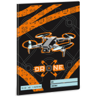 Ars Una: Drone X bilježnica s linijama za 3. razred 12-32 A/5