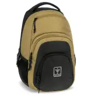 Ars Una: Dune smeđe-crni AU-2 školski ruksak, 32x46x22cm