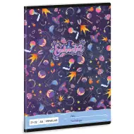 Ars Una: Enchanted vještičji uzorak, bilježnica s crtama A/5