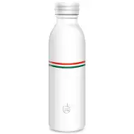 Ars Una: Flag-white dvostruka metalna boca za vodu 600 ml