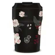 Ars Una Flowery Black termo šalica 350 ml
