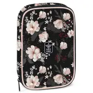 Ars Una: Flowery Black višeslojna pernica 15,5x22,5x4,5cm