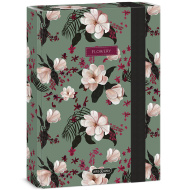 Ars Una: Flowery green cvjetna kutija za bilježnice A/5