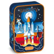 Ars Una: Gravity višeslojna pernica s astronautima 15,5x22,5x4,5cm