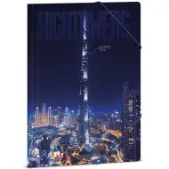 Ars Una: Hightower-Burjkhalifa A/4 mapa s gumicom