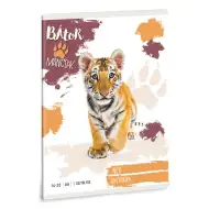 Ars Una: Hrabre Šape - Tigar A/5 bilježnica na crte za 1. razred 14-32