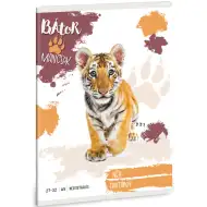 Ars Una: Hrabre Šapice - Tigar karirani bilježnica A/5 27-32