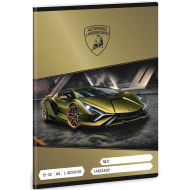 Ars Una: Lamborghini Sian A/5 linirana bilježnica za 3. razred 12-32