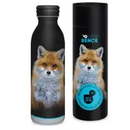 Ars Una: Máté Bence - Dvostruka metalna boca s motivom lisice u ukrasnoj kutiji 600ml