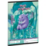 Ars Una: Mon Mignon obična bilježnica A/5 20-32
