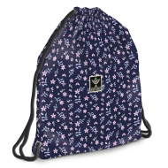 Ars Una: Navy Bloom tinejdžerska torba za tjelesni, sportska torba 37,5x46 cm