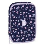 Ars Una: Navy Bloom višeslojna pernica 15,5x22,5x4,5 cm