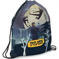 Ars Una: Ninjas in the dark torba za tjelesni, sportska vreća 32x42 cm