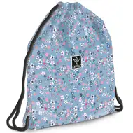 Ars Una: Pearl Blossom Blue cvjetna torba za tinejdžere, sportska torba 37,5x46cm