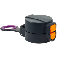 Ars Una: Poklopac za bocu sa sigurnosnim zaključavanjem u crnoj boji za boce od 350–650 ml