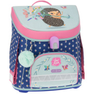 Ars Una: Školski ruksak "Svježe cvijeće" sa magnetskim zatvaračem, 33 x 41 x 24 cm