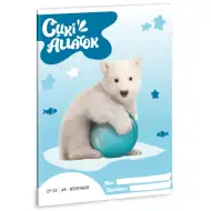 Ars Una: Slatke životinje - Bilježnica s kockicama s polarnim medvjedom A/5 27-32