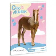 Ars Una: Slatke životinje - Palomino poni bilježnica s crtama za 3. razred A/5