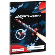 Ars Una: Space explorer bilježnica s linijama za 2. razred A/5 16-32