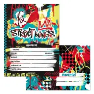 Ars Una: Street Kings set od 10 pozivnica s omotima